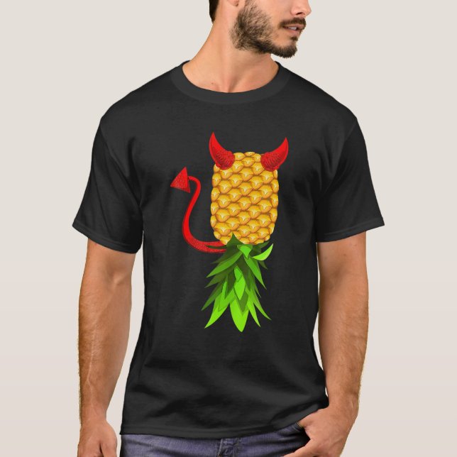 T-shirt Funny Upside (Devant)