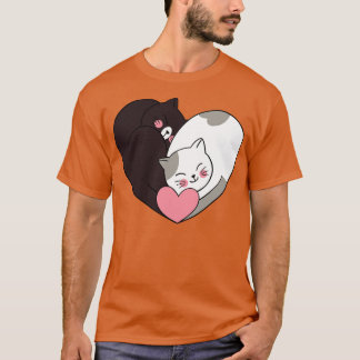 T-shirt Funny Valentines Day Chats Kitten Valentine Chat P