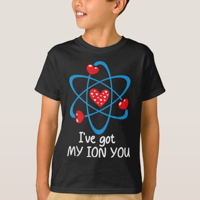 T-shirt Funny Valentines Jour Professeur de sciences Ive J (Devant)