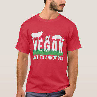 T-shirt Funny Vegan Plant Based Veganism Organic Food
