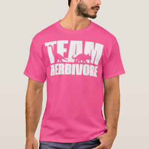 T-shirt Funny Vegetarian Vegan, Team Herbivore Cool Sarcas