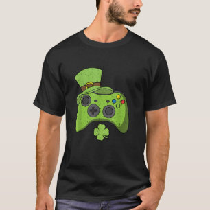 T-shirt Funny Video Game Console Jour de la Saint Patrick