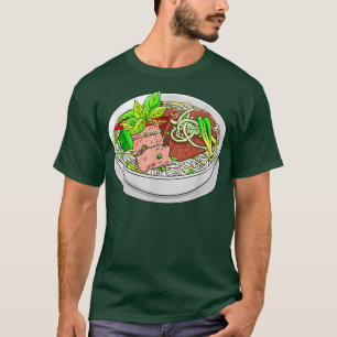 T-shirt Funny Vietnamese Food Pun Pho Ramen Kaiwaii Noodle