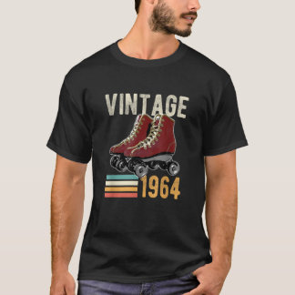T-shirt Funny Vintage 1964 Roller Skate 59e Anniversaire 5