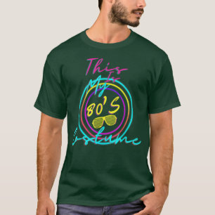 T-shirt Funny Vintage 80s tenue femmes hommes C'est mes 80