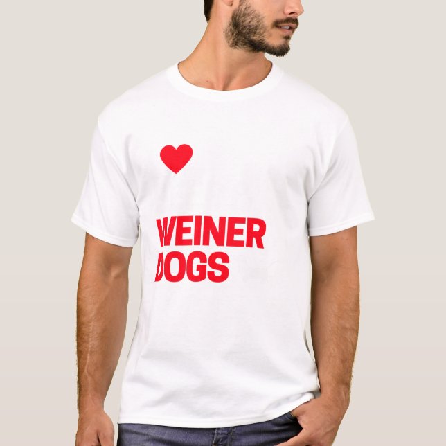 T-shirt Funny Wiener Dog Gifts (Devant)