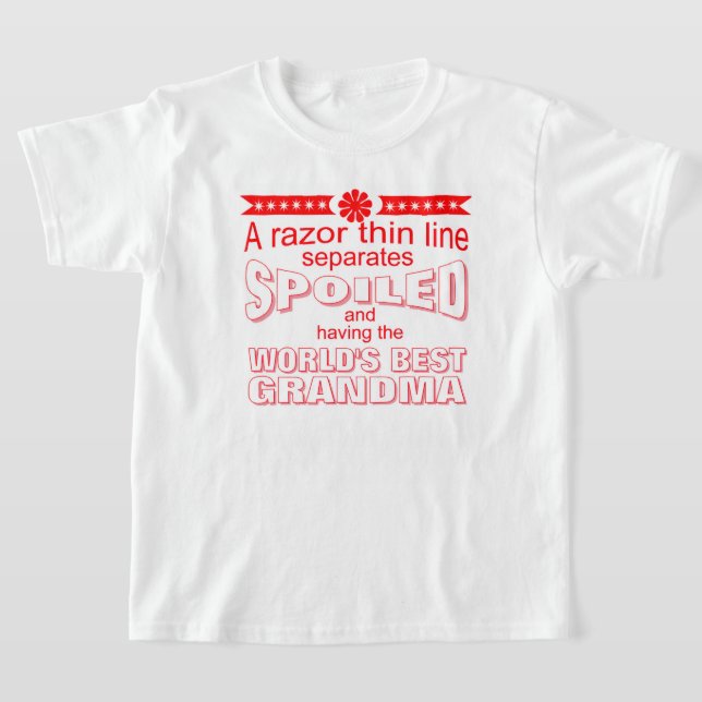 T-shirt funny world's greatest grandma (Poser)