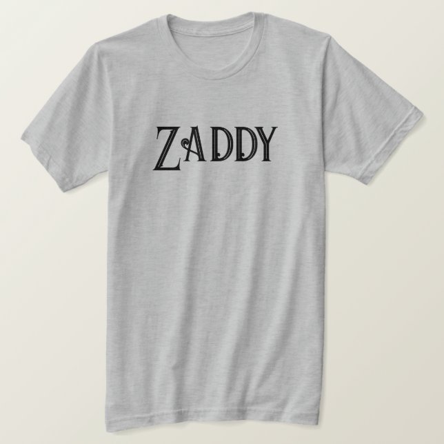 T-shirt Funny Zaddy (Design devant)