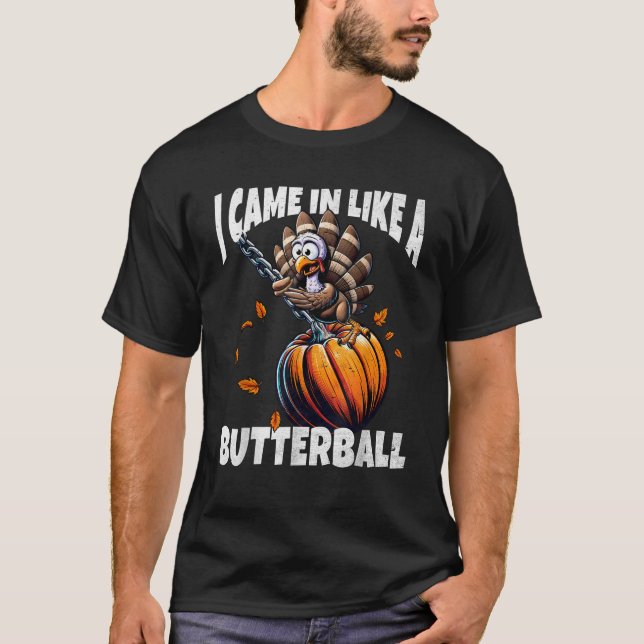 T-shirt FunWearVm Est Venu Comme Un Bouteille Drôle Thanks (Devant)