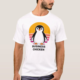 T-shirt Funy Penguin Nom animal approprié