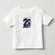T-Shirt für 2. Geburtstag Jungen für Kleinkinder J