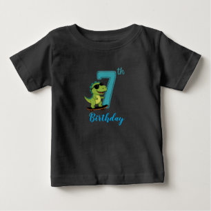 T-Shirt für 7. Geburtstag Kleinkind