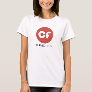 T - Shirt für abgerundete Logos