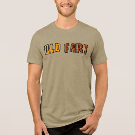 T-Shirt für alte Knacker Tri-Blend Shirt