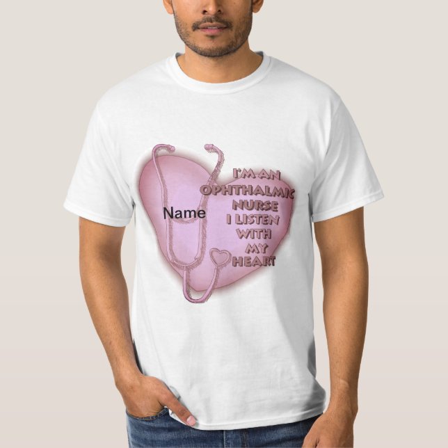 T - Shirt für amphtalische Krankenschwestern und K (Vorderseite)