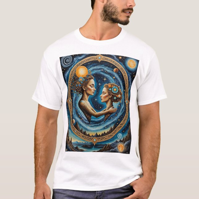 T - Shirt für ätherische kosmische Soul (Vorderseite)