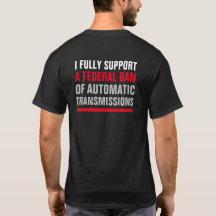 T - Shirt FÜR AUTOMATISCHE ÜBERTRAGUNGEN AUF 2 SEI