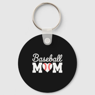 T-Shirt für Baseball-Mütter Frauen Baseball Herz M Schlüsselanhänger