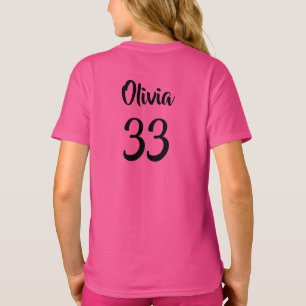 T - Shirt für benutzerdefinierte Sportnamen