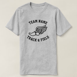 T - Shirt für benutzerdefinierte Track- und Feldna