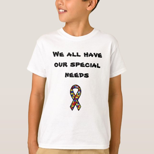 T - Shirt für besondere Bedürfnisse (Vorderseite)