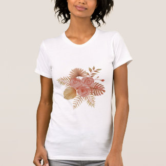 T-Shirt für Boho-Blumenliebhaber