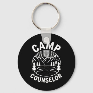 T-Shirt für Camp-Berater Camper Sommer Camping-Per Schlüsselanhänger