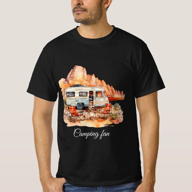 T-Shirt für Camper (Vorderseite)