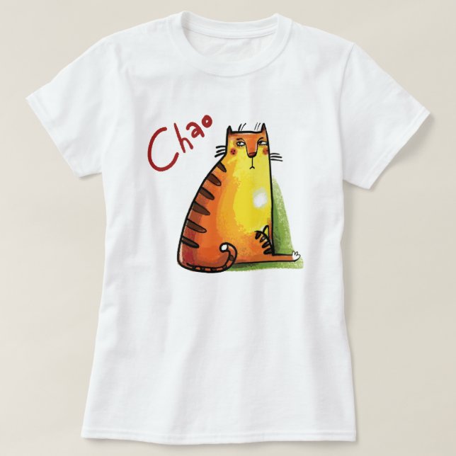 T - Shirt für Cat Friends Lovers (Design vorne)
