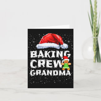 T-Shirt für Cookie-Back-Crew Oma passend zu Weihna Karte