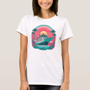 T - Shirt für das Einschiffen von Kreuzfahrtschiff