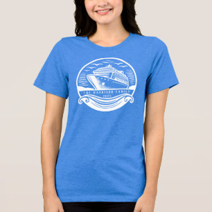 T - Shirt für das Einschiffen von Kreuzfahrtschiff