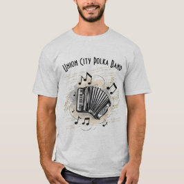 T - Shirt für den Akkordeon-Player von Männern