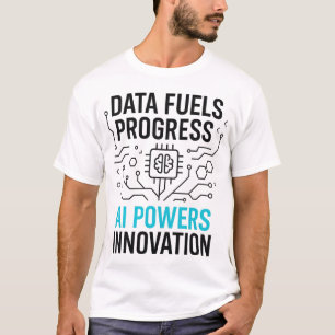T-Shirt für den Fortschritt bei den KI-Powern In
