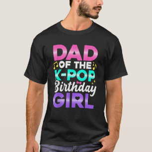 T-Shirt für den Papa des K-Pop-Geburtstagskindes -
