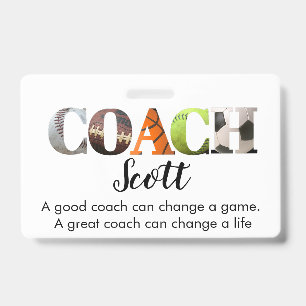 T - Shirt für den personalisierten Coach Ausweis