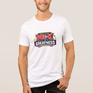 T-Shirt für den Pre-K-Größe-Modus Tri-Blend Shirt