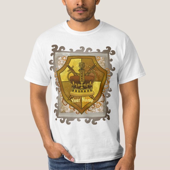 T - Shirt für den Schildkrötennachnamen (Vorderseite)