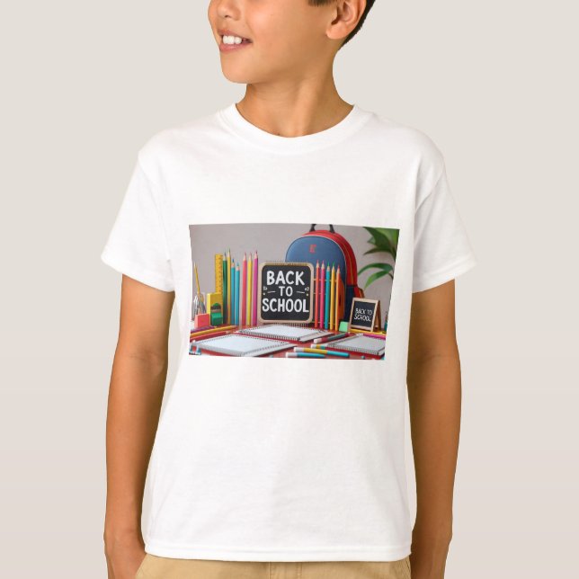 T-Shirt für den Schulbeginn (Vorderseite)