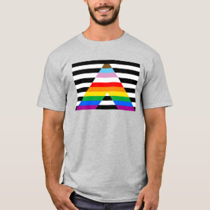 T - Shirt für die alleinstehende Flagge