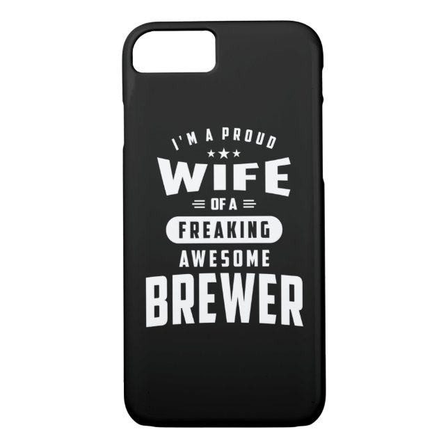 T-Shirt für die Brauerarbeit Geschenk für Männer F Case-Mate iPhone Hülle (Rückseite)