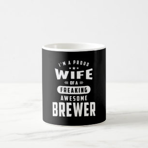 T-Shirt für die Brauerarbeit Geschenk für Männer F Kaffeetasse