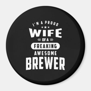 T-Shirt für die Brauerarbeit Geschenk für Männer F Magnet