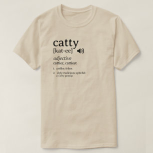 T - Shirt für die Definition von Katzen