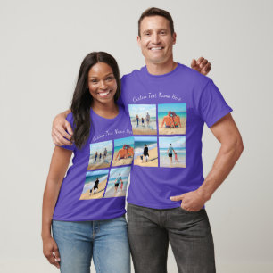 T - Shirt für die FotoCollage mit benutzerdefinier