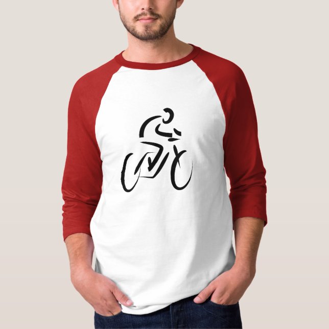 T - Shirt für die Gestaltung von Fahrrädern (Vorderseite)