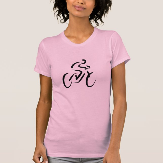 T - Shirt für die Gestaltung von Fahrrädern (Vorderseite)