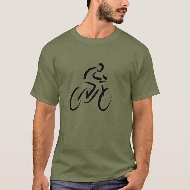 T - Shirt für die Gestaltung von Fahrrädern (Vorderseite)