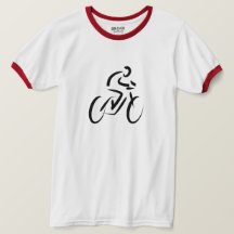 T - Shirt für die Gestaltung von Fahrrädern