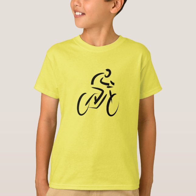 T - Shirt für die Gestaltung von Fahrrädern (Vorderseite)